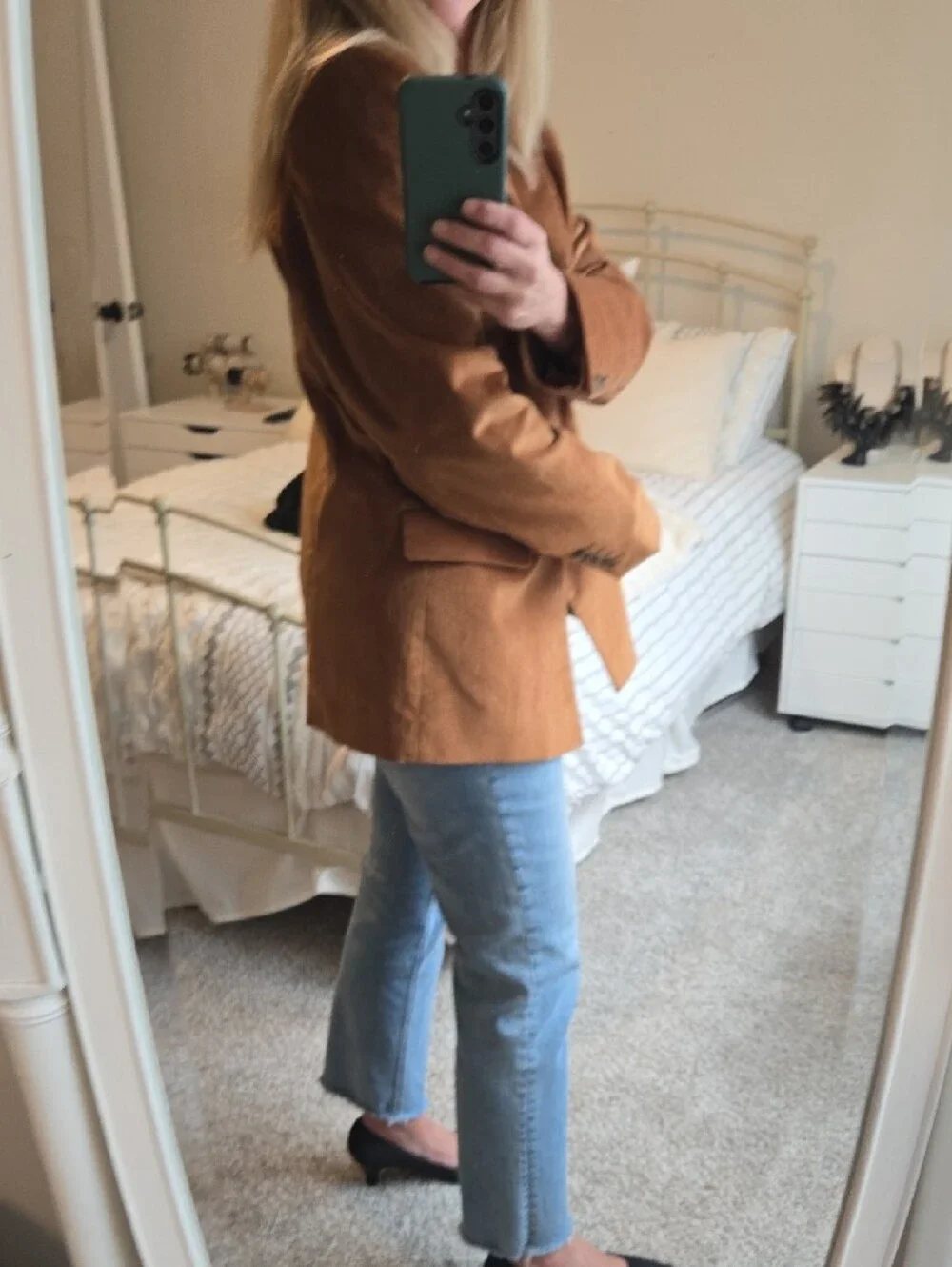 a.n.a structured velvet